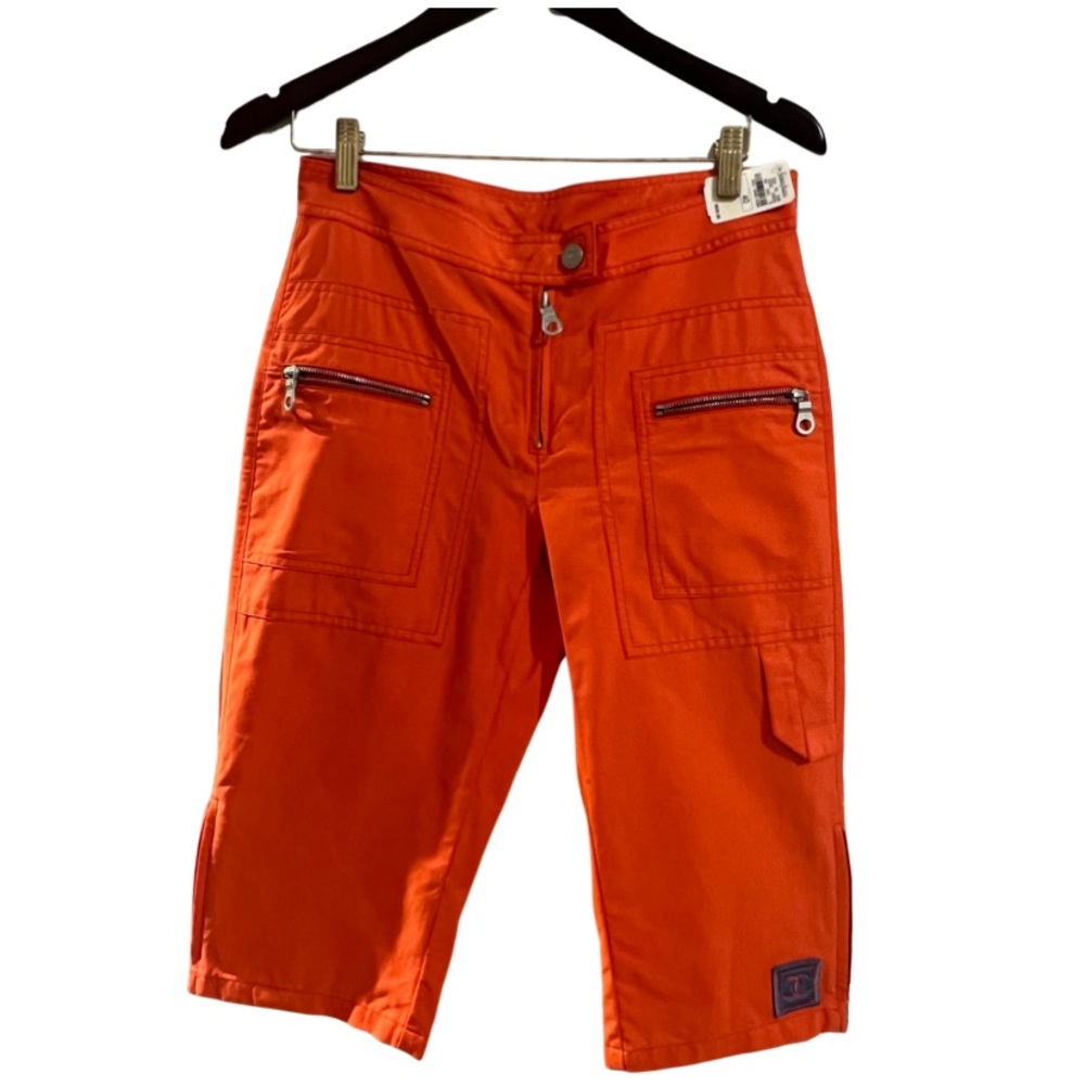 NWT Chanel active cargo chic cropped pant.